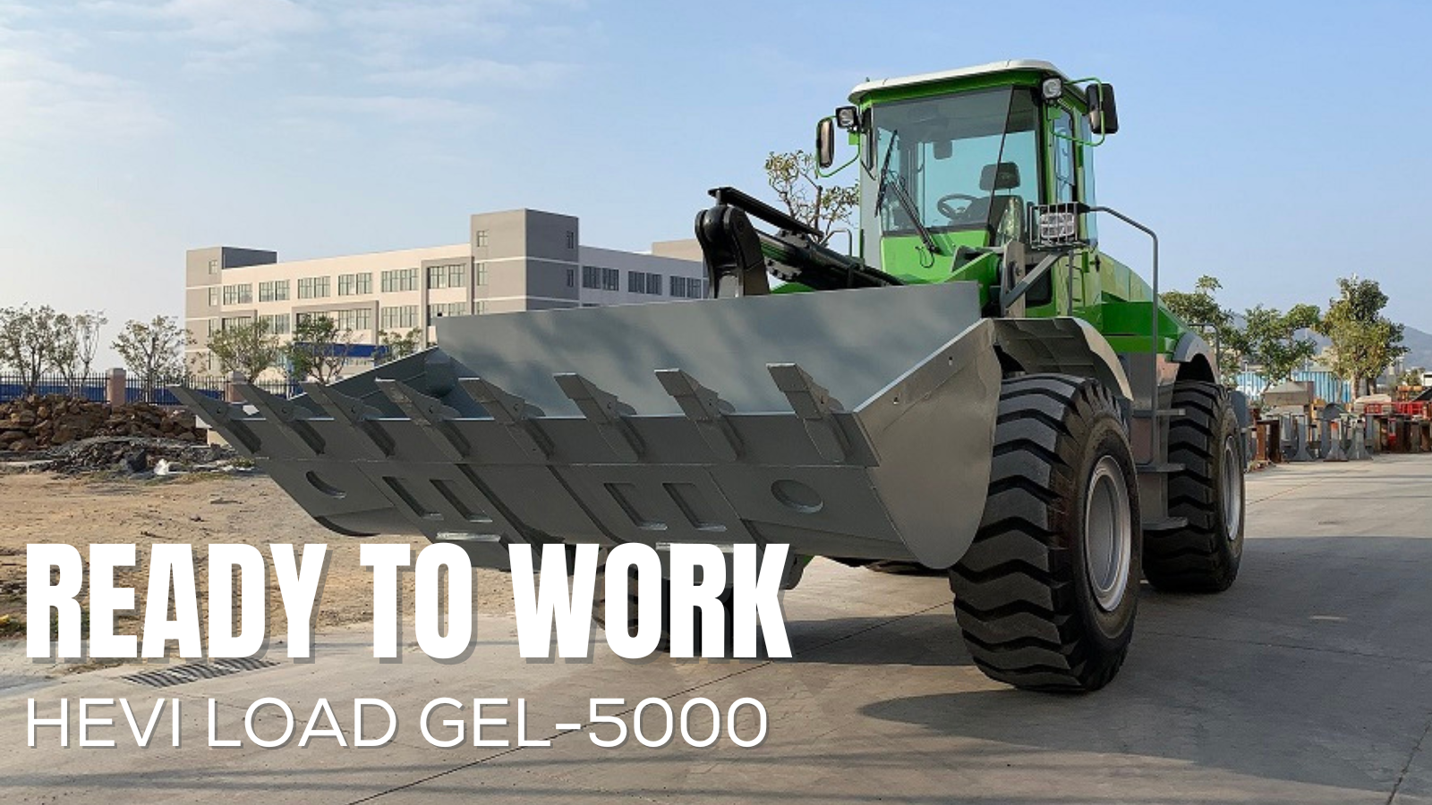A New Electric Wheel Loader: Introducing the GEL-5000