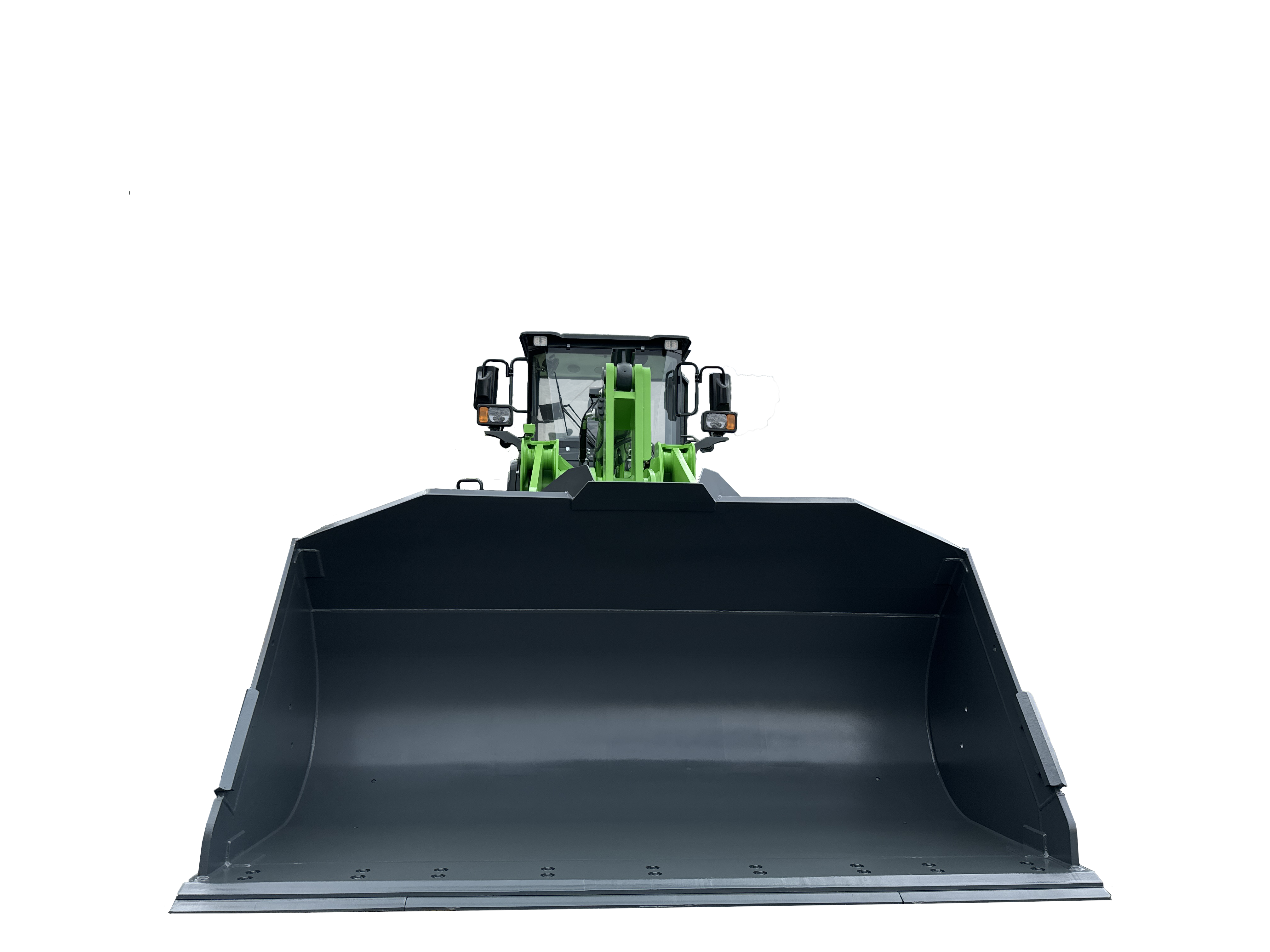 HEVI - Electric Heavy Equipment - H65L HEVI H65L green wheeled front loader