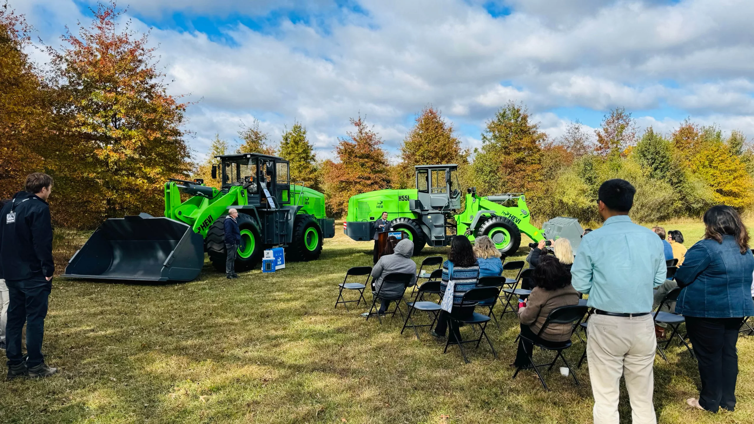 HEVI Unveils New Electric Heavy Equipment at The Watershed Institute