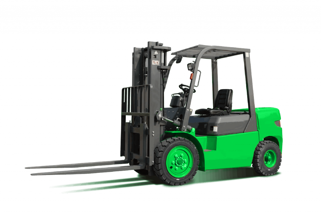 HEVI - Electric Forklifts - HLC25T HEVI HLC25T green electric forklift.