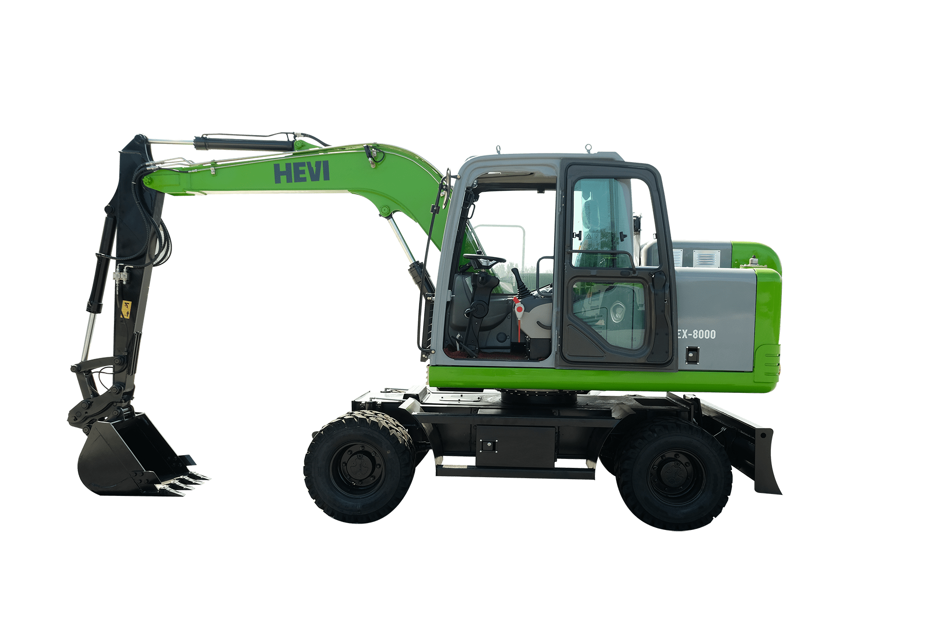 HEVI - Electric Excavators - GEX-8000 HEVI GEX-8000 green electric excavator.